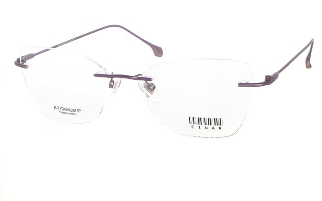 EINAR L7004 TITANIUM - barva: hnědá