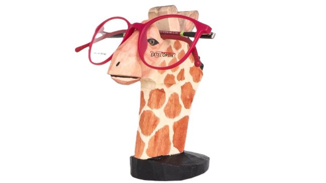 STOJÁNEK NA BRÝLE - motiv: zebra