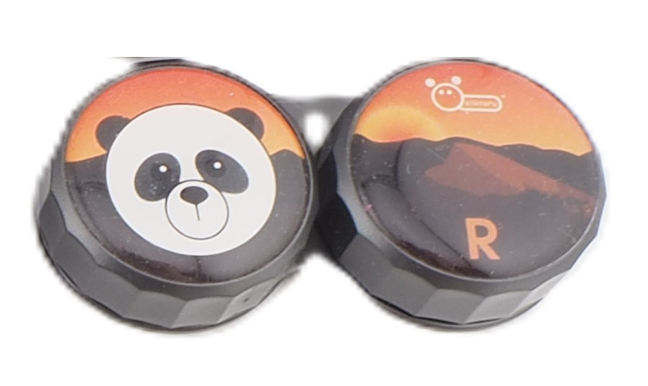 ANTIBAKTERIÁLNÍ POUZDRO NA KONTAKTNÍ ČOČKY - motiv: panda