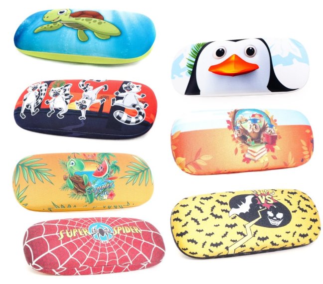 800082 POUZDRO NA BRÝLE S MOTIVEM - motiv: madagaskar