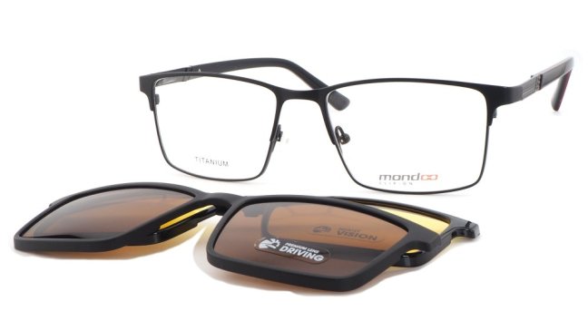 MONDOO TITANIUM 0669 + 2 KLIPY