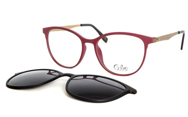 COOLINE 159 BURGUNDY/BRASS