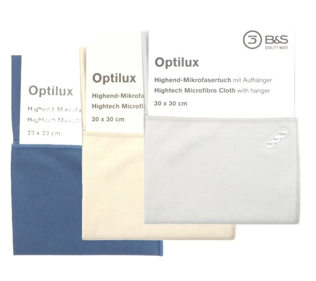 ČISTÍCÍ UTĚRKA Z MIKROVLÁKNA OPTILUX 30X30 - barva: modrá